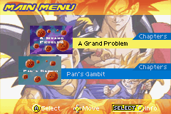 GBA Video Dragon Ball GT Volume 1 screenshot 3 for GameBoy Advance